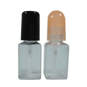 水性指甲油塑膠瓶, 9ml 方型塑膠瓶